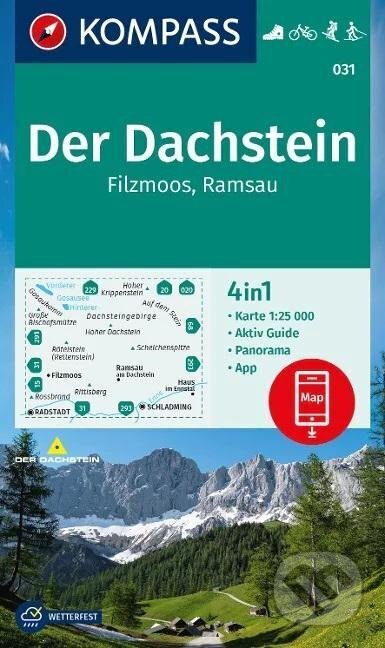 Dachstein, Ramsau, Filzmoos 1:25 000, Marco Polo, 2023