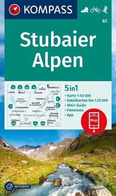 Stubaiské Alpy 1:50 000, Marco Polo, 2023