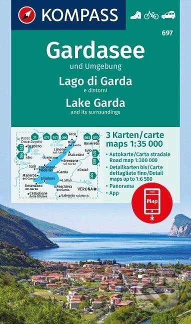 Gardské jezero a okolí 1:35 000, Marco Polo, 2023