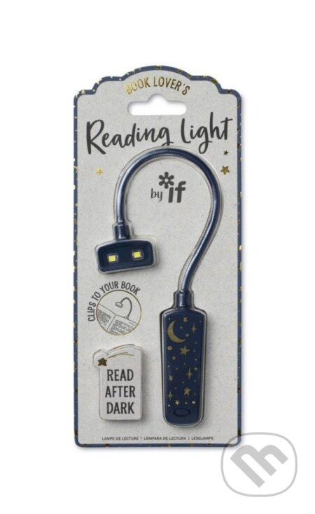 Lampička na čítenie - Moon and Stars