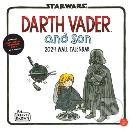 Star Wars Darth Vader and Son 2024 Wall Calendar - Disney, Chronicle Books, 2023