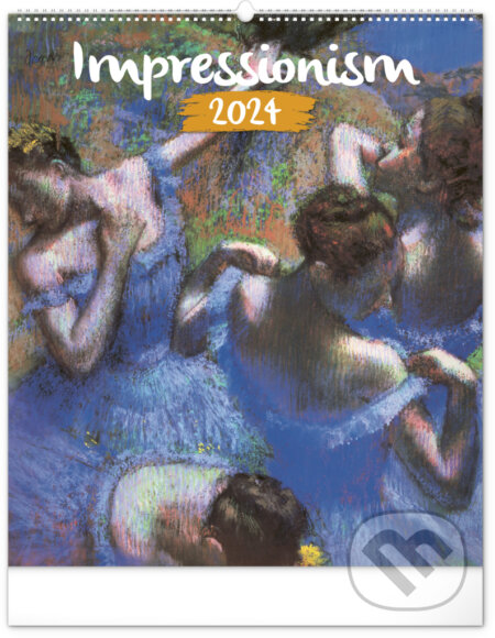 Nástěnný kalendář Impressionism 2024, Notique, 2023