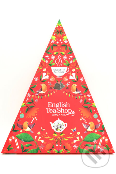 ADVENT CALENDAR RED TRIANGULAR
