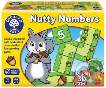 Počítání s veverkami - hra z kategorie Vzdělávací hry