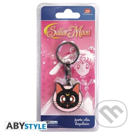 Sailor Moon Kovová kľúčenka - Luna, ABYstyle, 2023