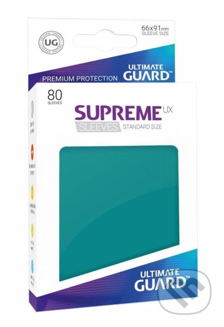 Ultimate Guard Obaly na karty standard - petrolově modrá, Ultimate Guard, 2023