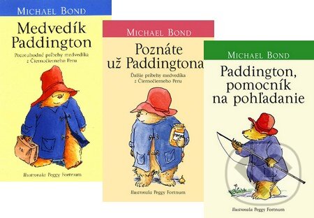 Veselé príbehy medvedíka Paddingtona (kolekcia prvých troch titulov) - Michael Bond, Peggy Fortnum (ilustrácie), Slovart