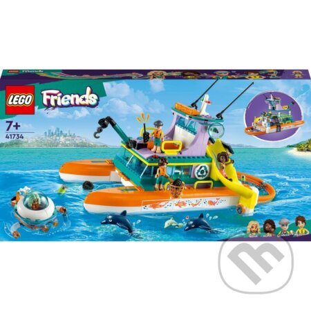 LEGO® Friends 41734 Námorná záchranná loď, LEGO, 2023
