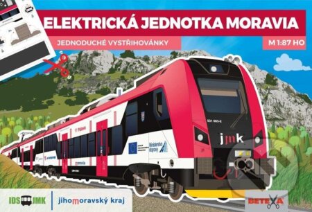 Elektrická jednotka MORAVIA (Jednoduchá vystřihovánka)