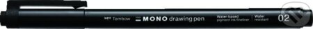 Tombow Fineliner MONO drawing pen - hrot 02 černá, , 2023