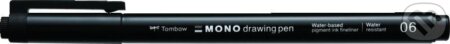 Tombow Fineliner MONO drawing pen - hrot 06 černá, , 2023