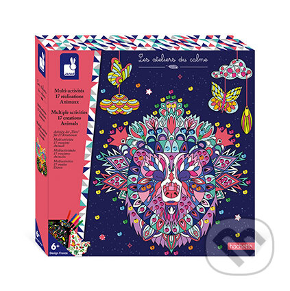 Zvieratká (Janod Atelier XXL sada s mnohými aktivitami Maxi 6+)