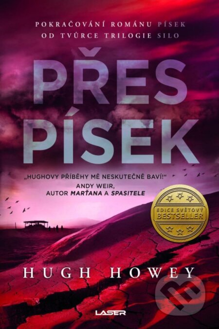 Přes písek - Hugh Howey, Laser books, 2023