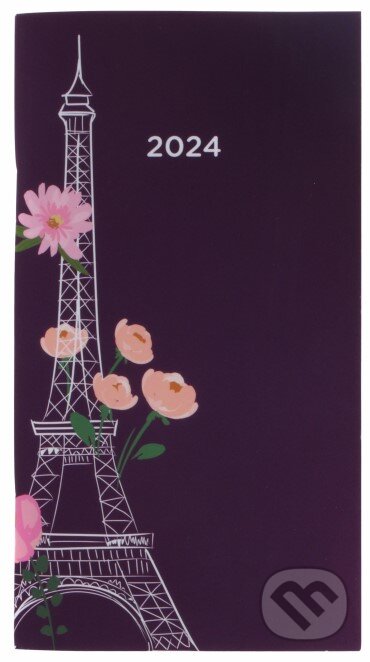 Vreckový diár 2024 14-dňový - Paríž, Albi, 2023