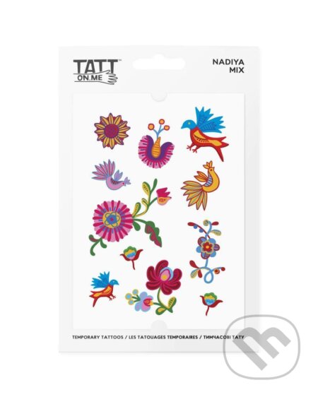 TATTonMe Vodeodolné dočasné tetovačky Nádej mix