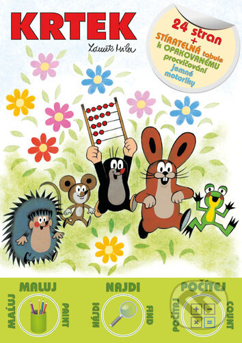 Activity book Krtek - Zdeněk Miler, Akim, 2023