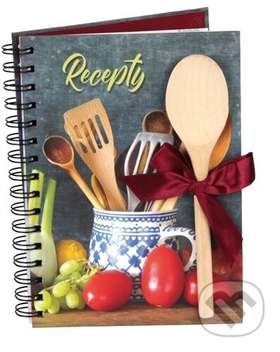 Kniha na recepty s vařečkou: Tools, Helma, 2023