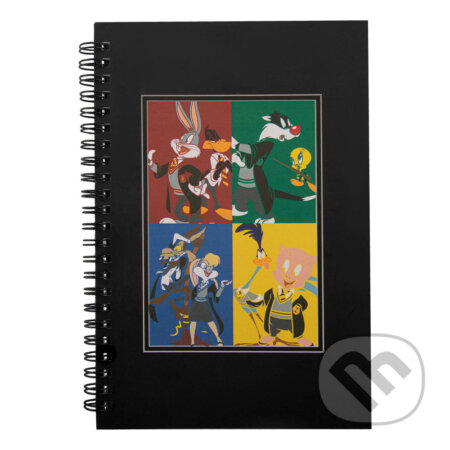 Looney Tunes Zápisník A5 - Looney Tunes at Hogwarts