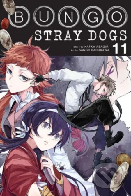 Bungo Stray Dogs 11 - Kafka Asagiri, Sango Harukawa (ilustrátor), Yen Press, 2019