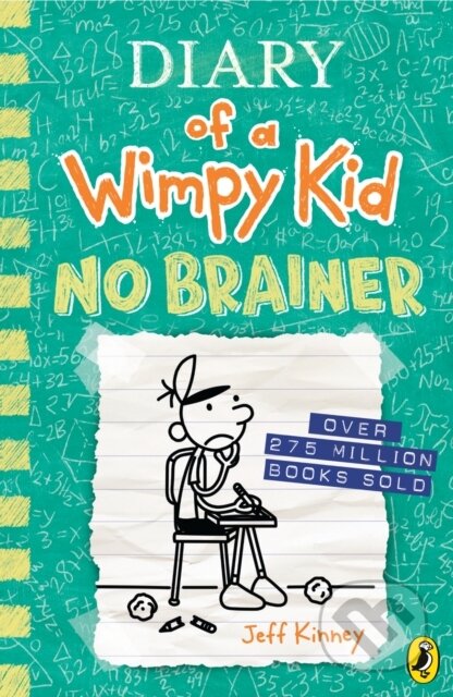 Diary of a Wimpy Kid: No Brainer - Jeff Kinney, Puffin Books, 2023