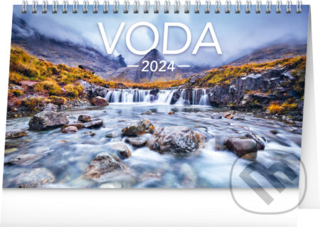 Stolní kalendář Voda / Stolový kalendár Voda 2024, Notique, 2023