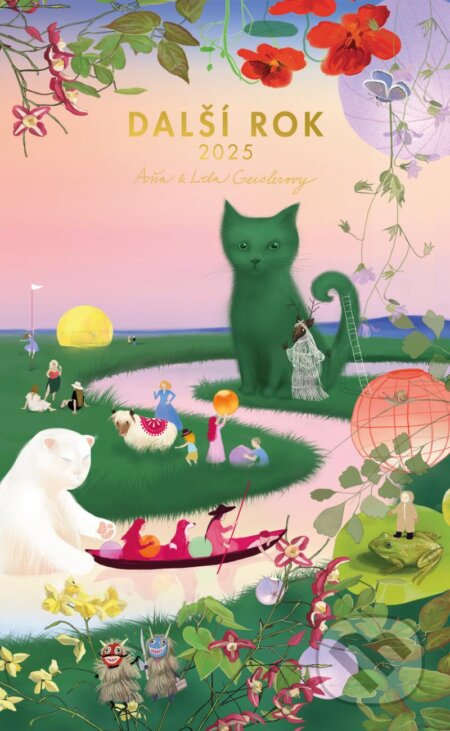 Aňa Geislerová – Další rok 2025 - Aňa Geislerová, Lela Geislerová (ilustrátor), Esence, 2024