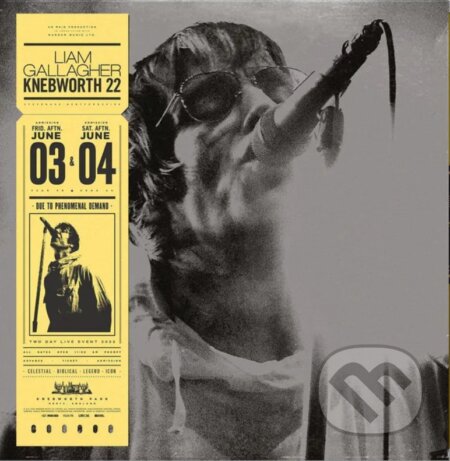 Liam Gallagher: Live At Knebworth &#039;22 (Yellow) LP - Liam Gallagher, Hudobné albumy, 2023