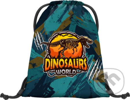 Školní sáček na obuv Baagl Dinosaurs World, Presco Group, 2023