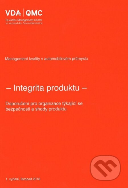 Integrita produktu, Česká společnost pro jakost, 2019