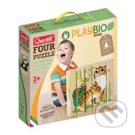 Four Puzzle Ohrožená zvířata
