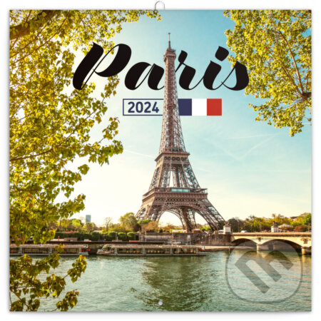 Poznámkový kalendár Paris 2024, Notique, 2023