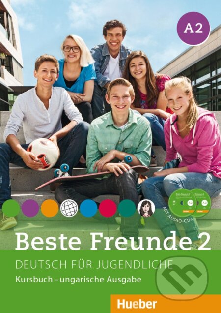 Beste Freunde A2 - Kursbuch - ungarische Ausgabe mit Audio-CDs - kniha z kategorie Jazykové učebnice a slovníky