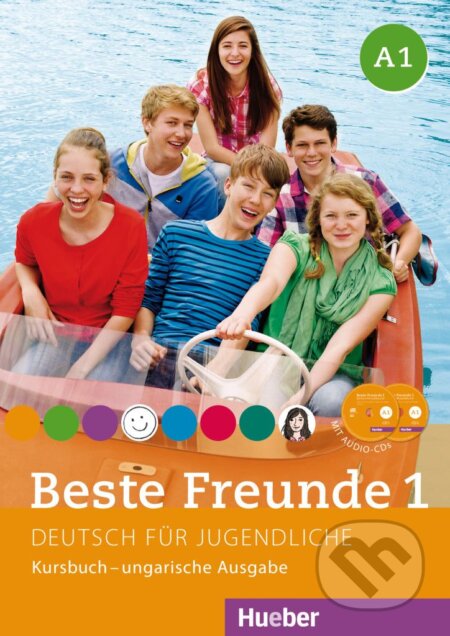 Beste Freunde A1: Kursbuch - ungarische Ausgabe mit Audio-CDs - kniha z kategorie Jazykové učebnice a slovníky