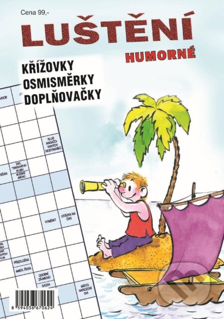 Humorné luštění - kniha z kategorie Švédské křížovky pro dospělé