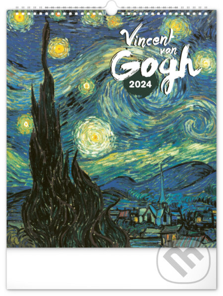 Nástěnný kalendář Vincent van Gogh 2024, Notique, 2023