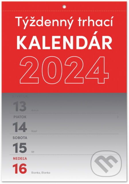 Nástenný Trhací kalendár 2024, Notique, 2023