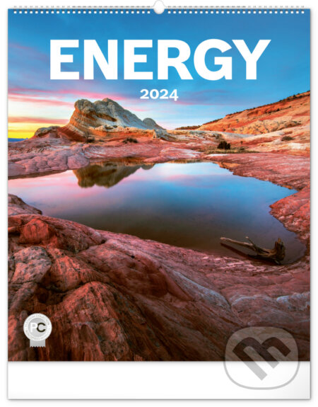 Nástěnný kalendář Energy 2024, Notique, 2023