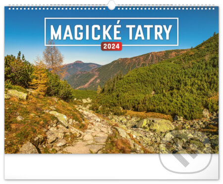 Nástenný kalendár Magické Tatry 2024, Notique, 2023