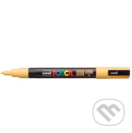 Posca akrylový popisovač PC-3M, 0,9 - 1,3 mm, meruňková (s tenkým kulatým hrotem)