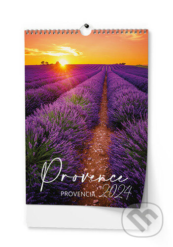 Nástěnný kalendář Provence 2024, Baloušek, 2023