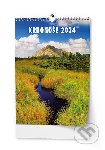 Nástěnný kalendář Krkonoše 2024, Baloušek, 2023