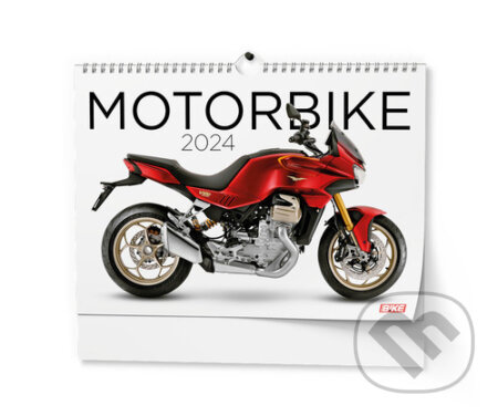 Nástěnný kalendář Motorbike 2024, Baloušek, 2023