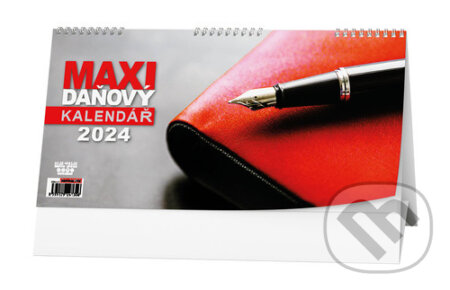 Stolní kalendář Maxi daňový kalendář 2024, Baloušek, 2023