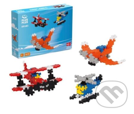 Basic Letadla (Plus-Plus stavebnice) - puzzle z kategorie 60 - 300 dílků
