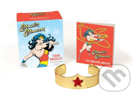 Wonder Woman Tiara Bracelet and Illustrated Book, RP Studio, 2015
