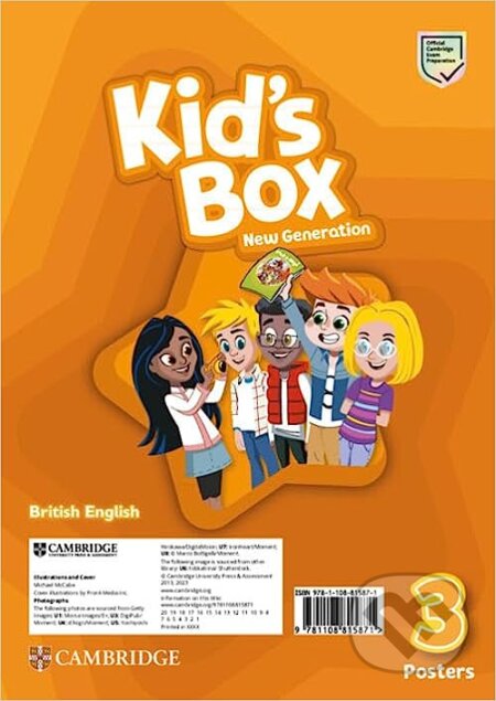 Kid&#039;s Box New Generation 3 POSTERS, Cambridge University Press