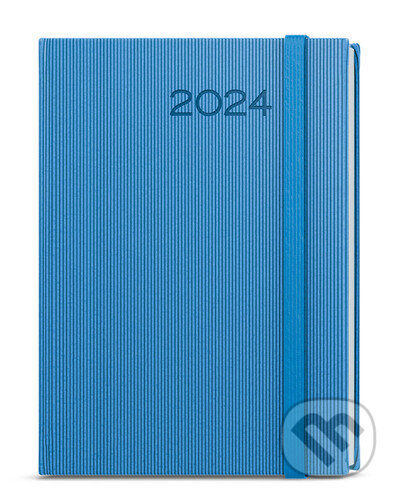 Denní diář 2024 David Vigo modrá, Baloušek, 2023