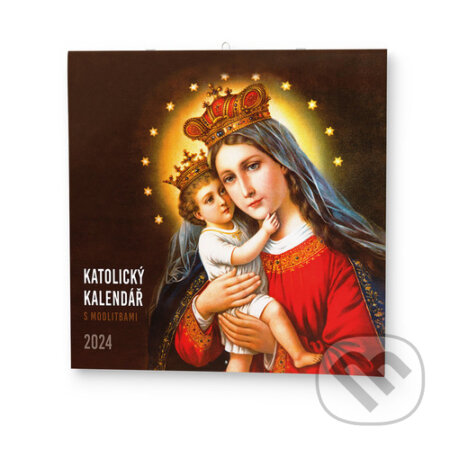 Nástěnný Katolický kalendář s modlitbami 2024, Baloušek, 2023