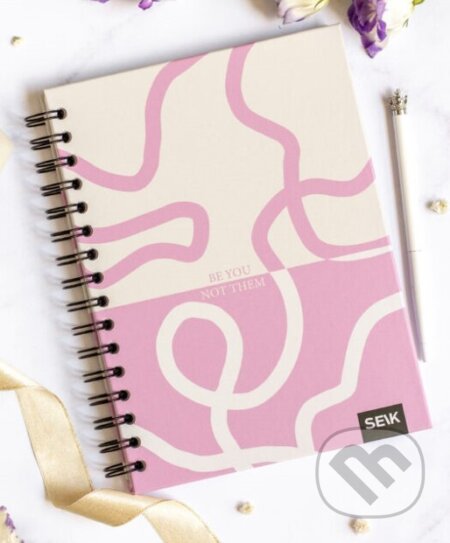 Plánovač - Be You Not Them (pevná, špirálová väzba)