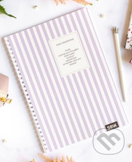 Zápisník - Daily Reminder (brožovaná, špirálová väzba)